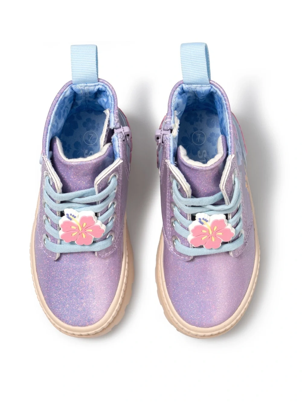 Disney Stitch Toddler Girls Combat Boots